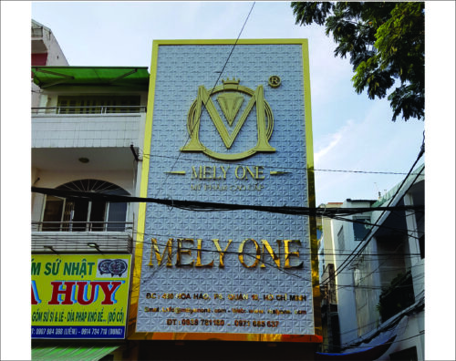 Thi công Tấm ốp 3D quảng cáo giá rẻ