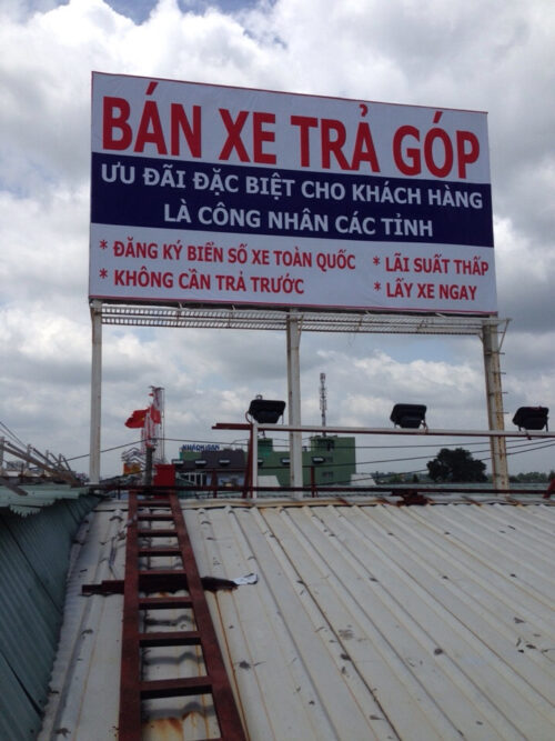Pano quảng cáo ngoài trời tại Bình Dương