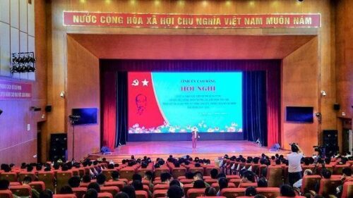 Màn hình led hội trường