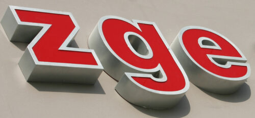 Logo chữ nổi tại Bình Dương