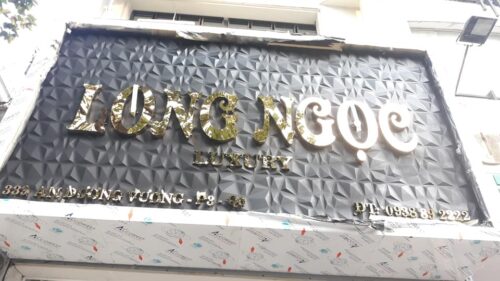Thi công Tấm ốp 3D quảng cáo ngoài trời