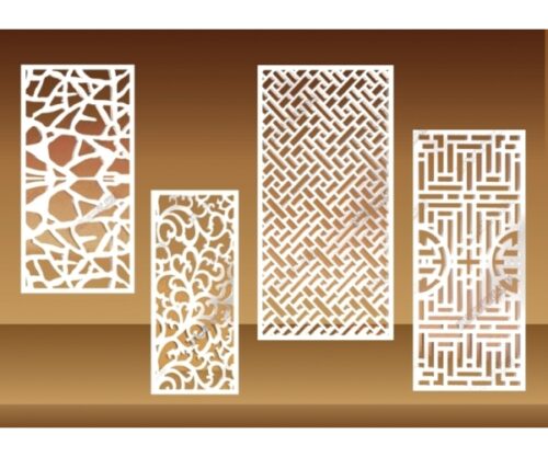 Thi công vách CNC Laser